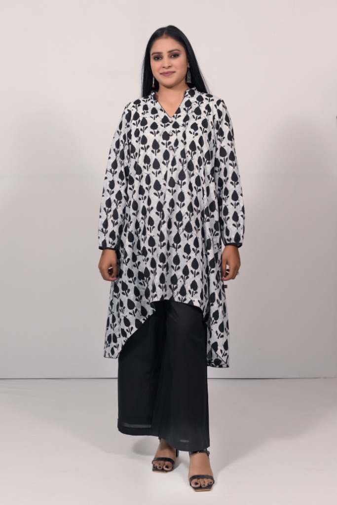 Ladies Rayon Flex Aline kurta & pant dress | Shop at Milk Design Shop –  milk design shop