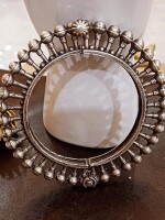 Traditional Classy Silver Replica Bangles/Kangan for women | Perfect for festivals\occassions