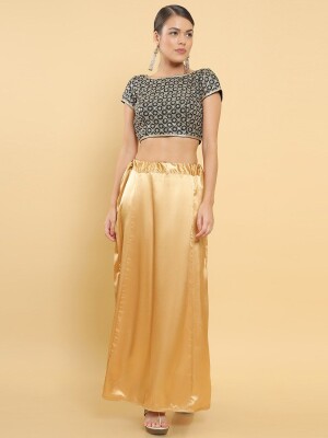 Golden silk women's petticoat\shapewear