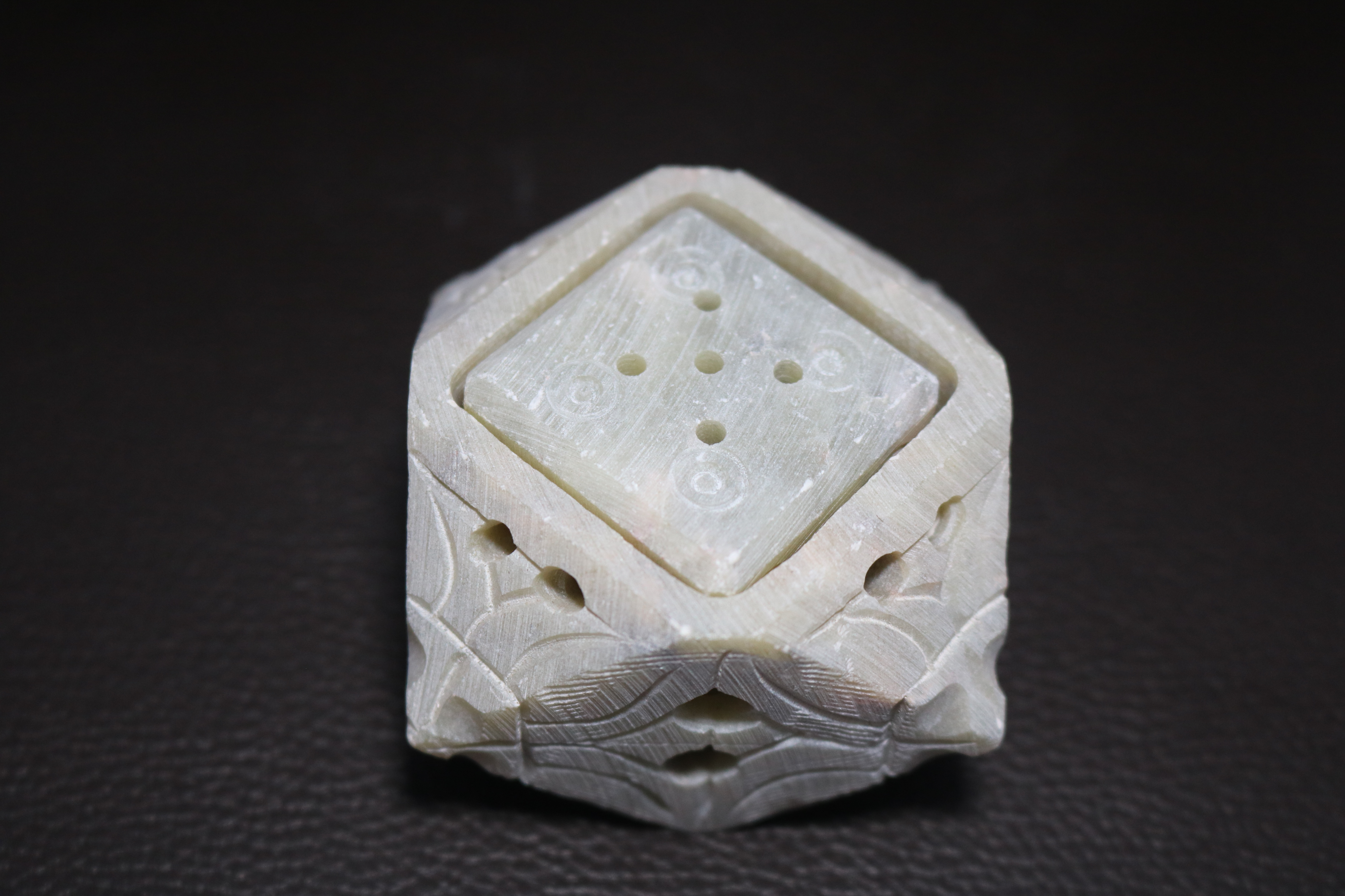 Handcrafted Marble Agarbatti Dhoop Stand for Puja Ghar